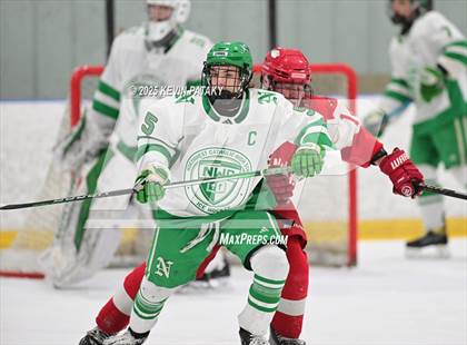 Thumbnail 2 in Greenwich @ Northwest Catholic (CIAC D1 First Round) photogallery.