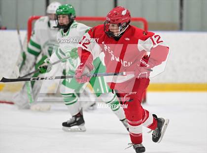 Thumbnail 3 in Greenwich @ Northwest Catholic (CIAC D1 First Round) photogallery.
