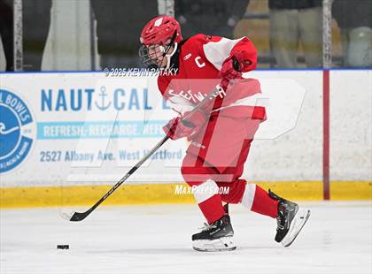 Thumbnail 1 in Greenwich @ Northwest Catholic (CIAC D1 First Round) photogallery.
