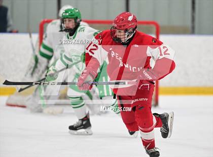 Thumbnail 1 in Greenwich @ Northwest Catholic (CIAC D1 First Round) photogallery.