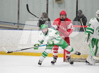 Thumbnail 3 in Greenwich @ Northwest Catholic (CIAC D1 First Round) photogallery.