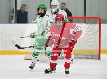 Thumbnail 2 in Greenwich @ Northwest Catholic (CIAC D1 First Round) photogallery.