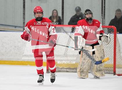 Thumbnail 2 in Greenwich @ Northwest Catholic (CIAC D1 First Round) photogallery.