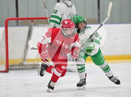 Thumbnail 2 in Greenwich @ Northwest Catholic (CIAC D1 First Round) photogallery.
