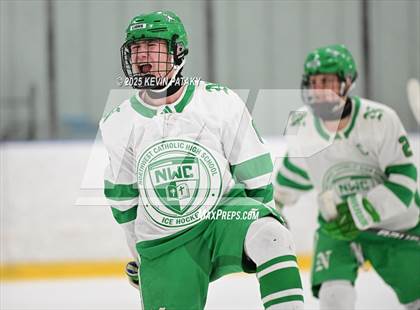 Thumbnail 1 in Greenwich @ Northwest Catholic (CIAC D1 First Round) photogallery.