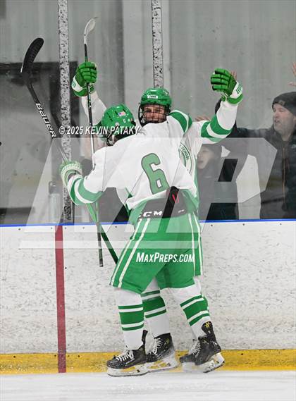 Thumbnail 2 in Greenwich @ Northwest Catholic (CIAC D1 First Round) photogallery.