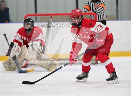 Thumbnail 1 in Greenwich @ Northwest Catholic (CIAC D1 First Round) photogallery.