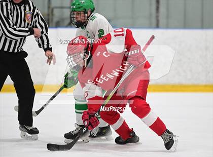 Thumbnail 1 in Greenwich @ Northwest Catholic (CIAC D1 First Round) photogallery.
