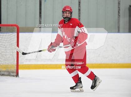 Thumbnail 2 in Greenwich @ Northwest Catholic (CIAC D1 First Round) photogallery.