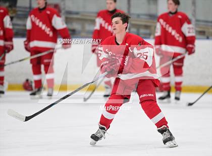 Thumbnail 2 in Greenwich @ Northwest Catholic (CIAC D1 First Round) photogallery.