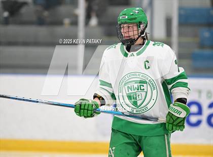 Thumbnail 1 in Greenwich @ Northwest Catholic (CIAC D1 First Round) photogallery.