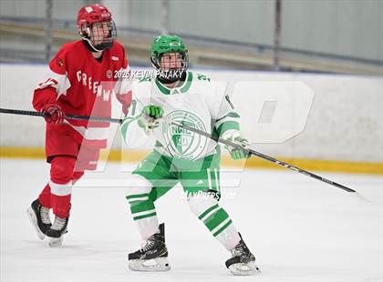 Thumbnail 1 in Greenwich @ Northwest Catholic (CIAC D1 First Round) photogallery.