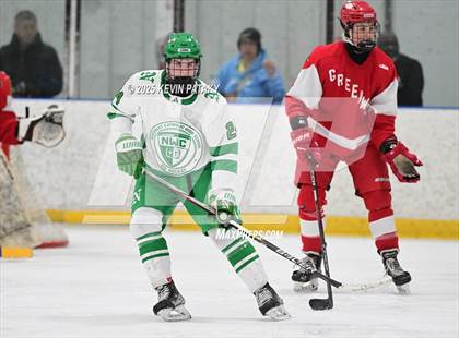 Thumbnail 1 in Greenwich @ Northwest Catholic (CIAC D1 First Round) photogallery.
