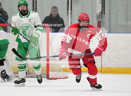 Thumbnail 3 in Greenwich @ Northwest Catholic (CIAC D1 First Round) photogallery.