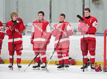 Thumbnail 2 in Greenwich @ Northwest Catholic (CIAC D1 First Round) photogallery.