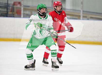 Thumbnail 1 in Greenwich @ Northwest Catholic (CIAC D1 First Round) photogallery.