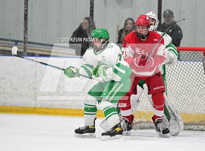 Thumbnail 3 in Greenwich @ Northwest Catholic (CIAC D1 First Round) photogallery.