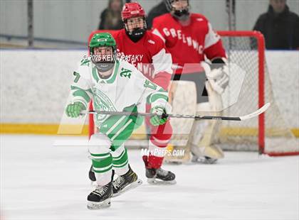 Thumbnail 3 in Greenwich @ Northwest Catholic (CIAC D1 First Round) photogallery.