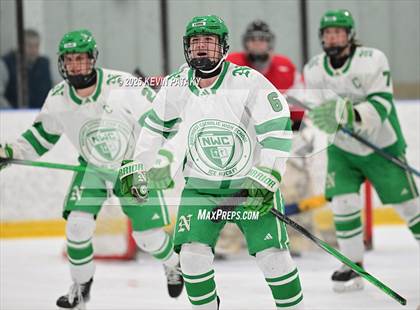 Thumbnail 2 in Greenwich @ Northwest Catholic (CIAC D1 First Round) photogallery.