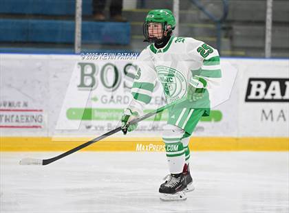 Thumbnail 1 in Greenwich @ Northwest Catholic (CIAC D1 First Round) photogallery.