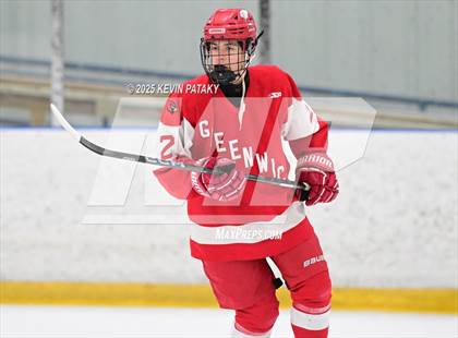 Thumbnail 1 in Greenwich @ Northwest Catholic (CIAC D1 First Round) photogallery.