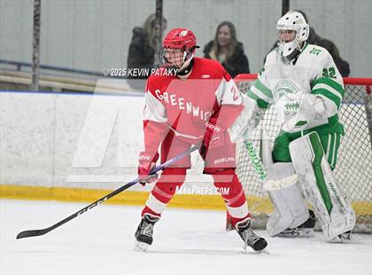 Thumbnail 1 in Greenwich @ Northwest Catholic (CIAC D1 First Round) photogallery.