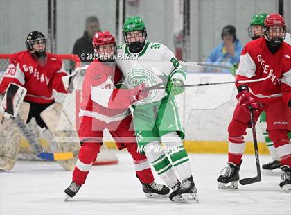 Thumbnail 2 in Greenwich @ Northwest Catholic (CIAC D1 First Round) photogallery.