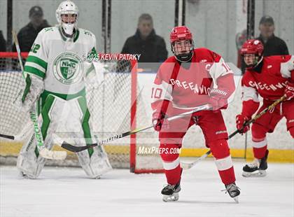Thumbnail 1 in Greenwich @ Northwest Catholic (CIAC D1 First Round) photogallery.