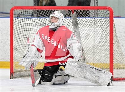 Thumbnail 1 in Greenwich @ Northwest Catholic (CIAC D1 First Round) photogallery.