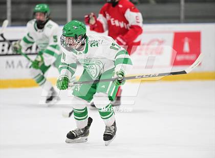 Thumbnail 2 in Greenwich @ Northwest Catholic (CIAC D1 First Round) photogallery.