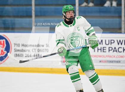 Thumbnail 2 in Greenwich @ Northwest Catholic (CIAC D1 First Round) photogallery.