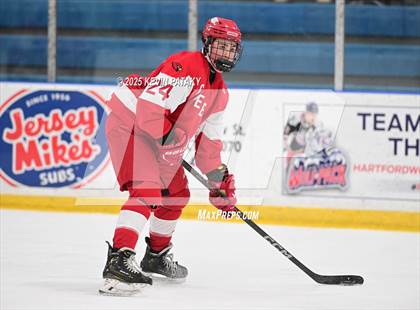 Thumbnail 1 in Greenwich @ Northwest Catholic (CIAC D1 First Round) photogallery.