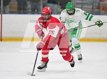 Thumbnail 3 in Greenwich @ Northwest Catholic (CIAC D1 First Round) photogallery.