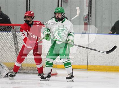 Thumbnail 3 in Greenwich @ Northwest Catholic (CIAC D1 First Round) photogallery.