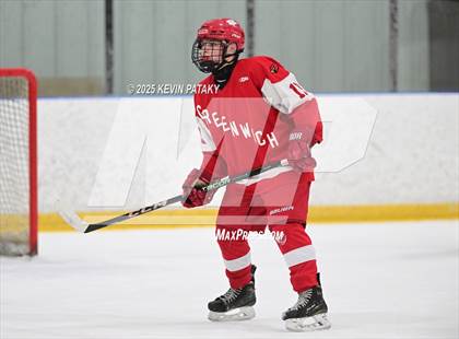 Thumbnail 1 in Greenwich @ Northwest Catholic (CIAC D1 First Round) photogallery.