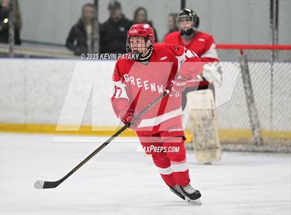 Thumbnail 3 in Greenwich @ Northwest Catholic (CIAC D1 First Round) photogallery.