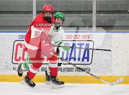 Thumbnail 3 in Greenwich @ Northwest Catholic (CIAC D1 First Round) photogallery.