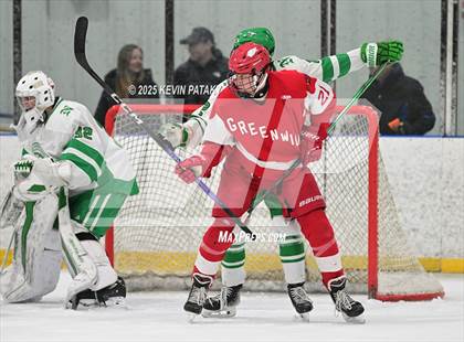 Thumbnail 1 in Greenwich @ Northwest Catholic (CIAC D1 First Round) photogallery.