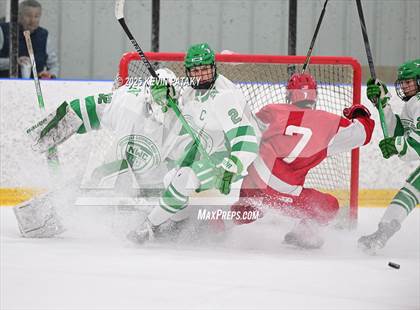 Thumbnail 3 in Greenwich @ Northwest Catholic (CIAC D1 First Round) photogallery.