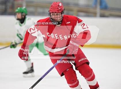 Thumbnail 2 in Greenwich @ Northwest Catholic (CIAC D1 First Round) photogallery.