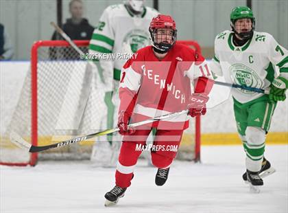 Thumbnail 3 in Greenwich @ Northwest Catholic (CIAC D1 First Round) photogallery.