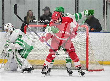 Thumbnail 2 in Greenwich @ Northwest Catholic (CIAC D1 First Round) photogallery.