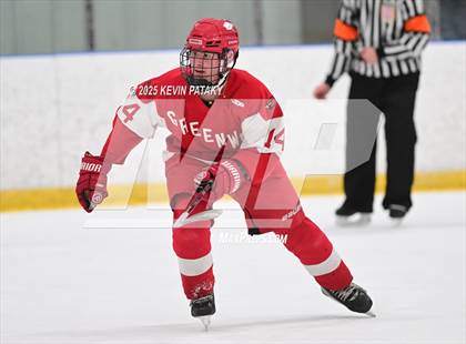 Thumbnail 1 in Greenwich @ Northwest Catholic (CIAC D1 First Round) photogallery.