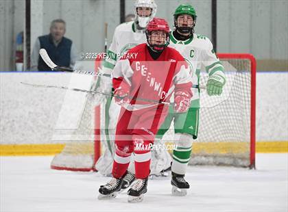 Thumbnail 2 in Greenwich @ Northwest Catholic (CIAC D1 First Round) photogallery.