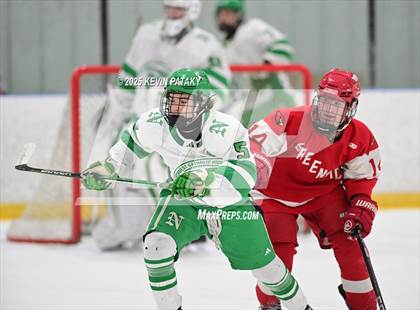 Thumbnail 2 in Greenwich @ Northwest Catholic (CIAC D1 First Round) photogallery.