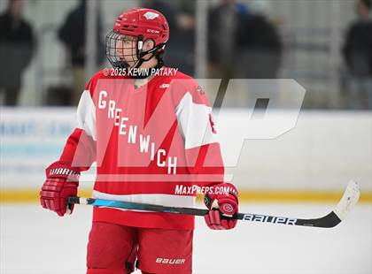 Thumbnail 1 in Greenwich @ Northwest Catholic (CIAC D1 First Round) photogallery.