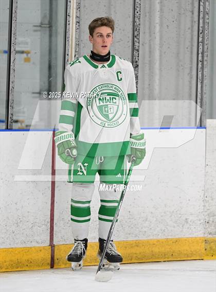 Thumbnail 1 in Greenwich @ Northwest Catholic (CIAC D1 First Round) photogallery.