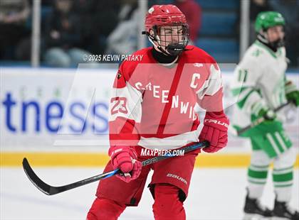 Thumbnail 2 in Greenwich @ Northwest Catholic (CIAC D1 First Round) photogallery.