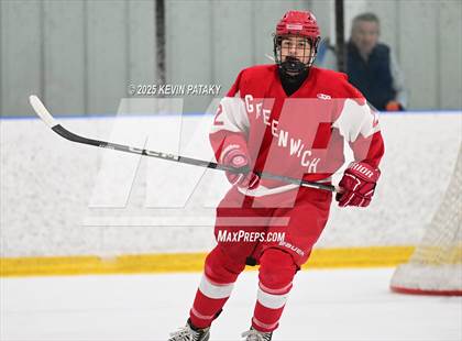 Thumbnail 2 in Greenwich @ Northwest Catholic (CIAC D1 First Round) photogallery.