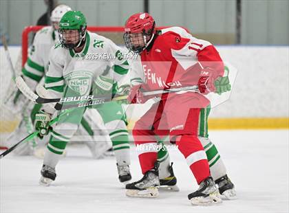 Thumbnail 3 in Greenwich @ Northwest Catholic (CIAC D1 First Round) photogallery.